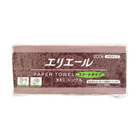 エリエール ペーパータオル 無漂白 200枚 小判 090124 キッチン 掃除 日用品 消耗品 協和紙工 Kyowa