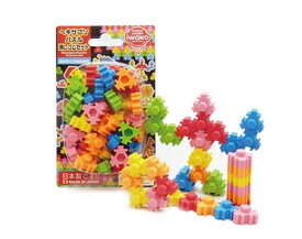 おもしろ 消しゴム ヘキサゴンパズルセット 日本製 おまけ 景品 おもちゃ こども ばらまき フィギュア ブリスターパック ER-BRI042 イワコー iwako