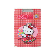 クリップボード A4 ハローキティ いちご新聞 第2弾 サンリオキャラクターズ チェック S4141652 サンスタ…
