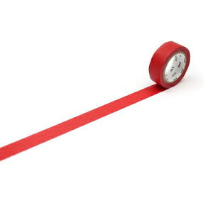 マスキングテープ mt 1P レッド MT01P181R カモ井加工紙