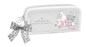 もふともST ペンポーチ ペンケース 筆箱 グレー 14102 もふとも mofutomo! クーリア Q-LiA