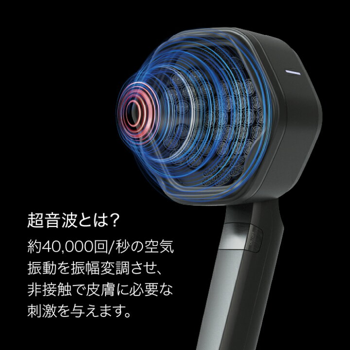 楽天市場】【メーカー公式2年保証】1日1分超音波スカルプケア 