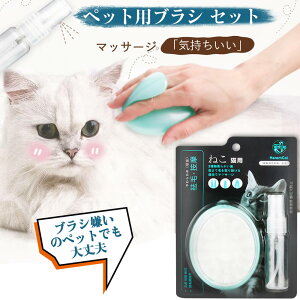 お買い物マラソン【P5倍】【2個入り】ペット用 犬用ブラシ 猫用ブラシ 柴犬 両面ブラシ 抜け毛取り 抜け毛除去 死毛取り 掃除ブラシ ピンブラシ グルーミング ブラシ 小型犬 中型犬 大型犬