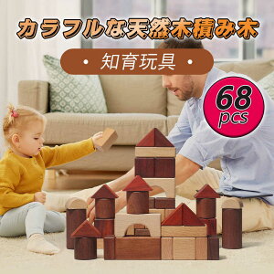 お買い物マラソン【P5倍】天然木積み木 積み木 知育 玩具 木製 正方形 ブロック 知育玩具 おままごと 実践能力 親子相互作用 出産祝い 卒園 入学 入園 お祝い 幼稚園 保育園 プレゼント ギフ