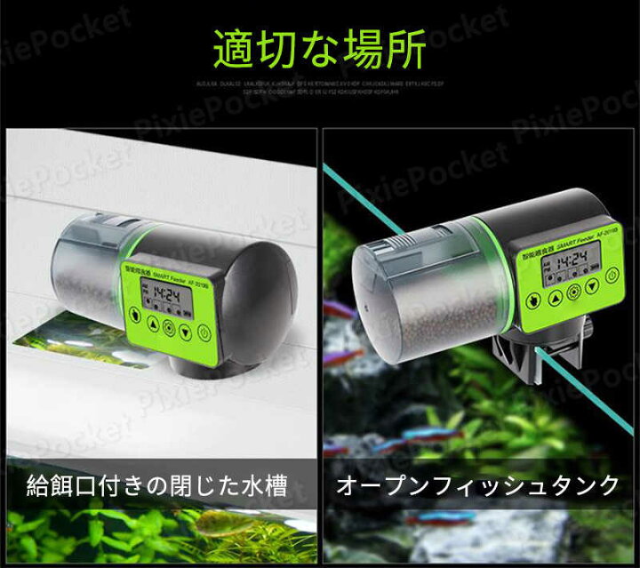 金魚 淡水魚 熱帯魚 旅行短期旅行 調節可能 1日最大10回 給餌 魚 自動餌やり機 配給 出張 自動給餌機 ドライフード 餌 フードタイマー 自動 エサ エサ入れ 水槽用 簡単設置 簡単 留守 タイマー 餌やり機 エサやり フィッシュ カメ お出かけの時用 金魚 淡水魚 熱帯魚 旅行短期旅行 調節可能 1日最大10回 給餌 魚 自動餌やり機 配給 出張 自動給餌機 ドライフード 餌 フードタイマー 自動 エサ エサ入れ 水槽用 簡単設置 簡単 留守 タイマー 餌やり機 エサやり フィッシュ カメ お出かけの時用