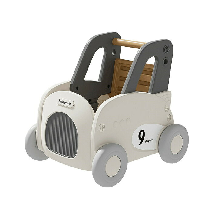 楽天市場】モチワゴン おもちゃ収納箱 ボックス 手押し車 赤ちゃん 