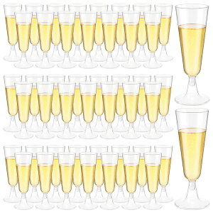 ワイングラス 使い捨て 150ml シャンパングラス プラスチック 硬質プラスチック シャンパングラス 赤ワイングラス ステムウェア ワイングラス パーティー ホリデー イベント用品 25個 40個 100