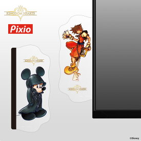 Pixio メモボード ディズニー キャラクター / キングダム ハーツ かわいい 付箋 貼る 貼り付け ボード メモ アクリル スタンド デスク モニター ノート パソコン 横 ふせん ピクシオ kingdom hearts ソラ ミッキー
