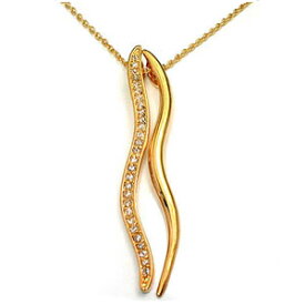 【送料無料】フォーン ゴールドネックレス ペンダント レディース 金属アレルギー シンプル Silver925 シルバー925 ゴールドコーティング 定番 人気 20代 30代 40代 50代 60代