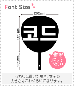 ハングル切り文字セット　【コード(Code)】1文字のサイズ：L(140×140mm)素材：ホログラムシート・蛍光シート