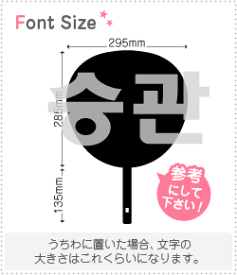 ハングル切り文字セット　【スングァン(Seungkwan)】1文字のサイズ：LL(200×200mm)素材：ホログラムシート・蛍光シート