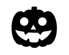 切り文字　【かぼちゃ2】サイズ：S(80×80mm)素材：カッティングシート