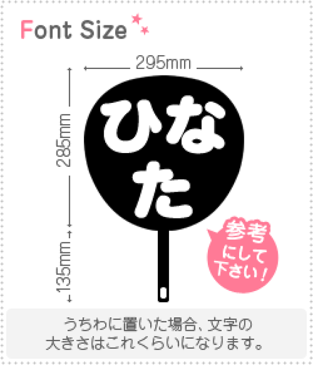 楽天市場】切り文字セット 【ひなた】1文字のサイズ：M(120