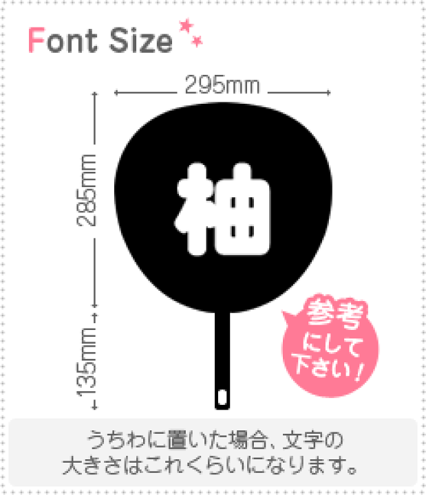 うちわ文字 ゆずゆさま確認用 楽天市場】切り文字 【柚】サイズ：L(140×140mm)素材