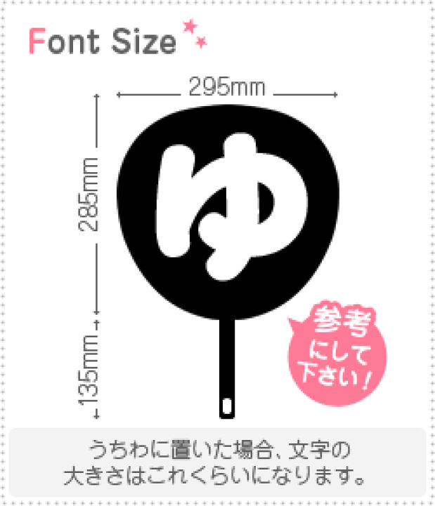 ゆゆ様  うちわ文字オーダー用 ゆゆ様 うちわ文字 パーツ オーダー - メルカリ