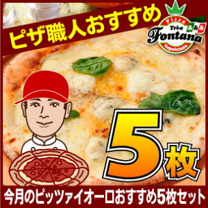 ピッツァイオーロおすすめ5枚セット