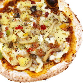 冷凍ピザ『3種のきのことベーコンポテトのデミグラミートソースピッツァ』 お試しピザセットと同梱で送料無料!