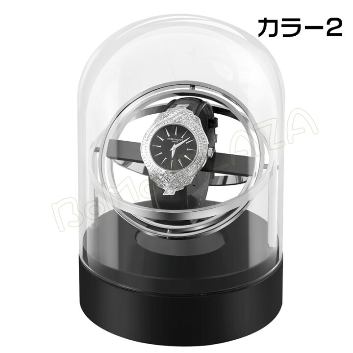 楽天市場】自動巻き上げ機 1本収納 USB給電式 4段階調整可能  