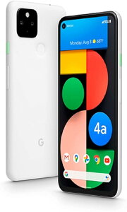 【整備済み品】 Google Pixel 4a (5G) G025H 128GB Clearly White SIMフリー (整備済み品)