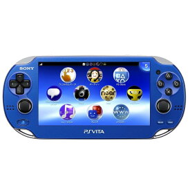 【整備済み品】 PlayStationVita Wi-Fiモデル サファイア・ブルー (PCH-1000 ZA04) ssk