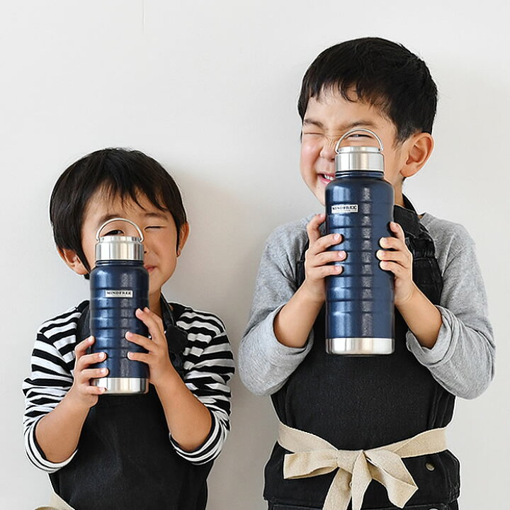 楽天市場 お買い物マラソン P最大26倍 マインドフリー ステンレスボトル 1000ml 水筒 1l 水筒 スポーツ ステンレスボトル おしゃれ ステンレスボトル 1l おしゃれ 広口 ハンドル付き レディース 防錆 耐傷 塗膜 氷 シンプル アウトドア 保冷 保温 大容量 メンズ