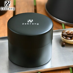HARIO ハリオ Zebrang コーヒーキャニスター 50G 保存容器 密閉 アウトドア キャニスター コーヒー コンパクト 内蓋付き 遮光 持ち運び おしゃれ ブラック ゼブラン コーヒー豆 保存容器 キャンプ