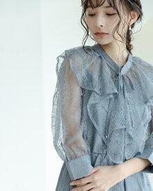 【期間限定30%OFF】パーティードレス 取り外し 襟付き ポケット ワンピース ドレス 結婚式 成人式 二次会 体型カバー お呼ばれ ドレス 大きいサイズ 小さいサイズ 20代 30代 10代 秋 冬 顔合わせ 長袖 低身長 レース ポケット付き p30