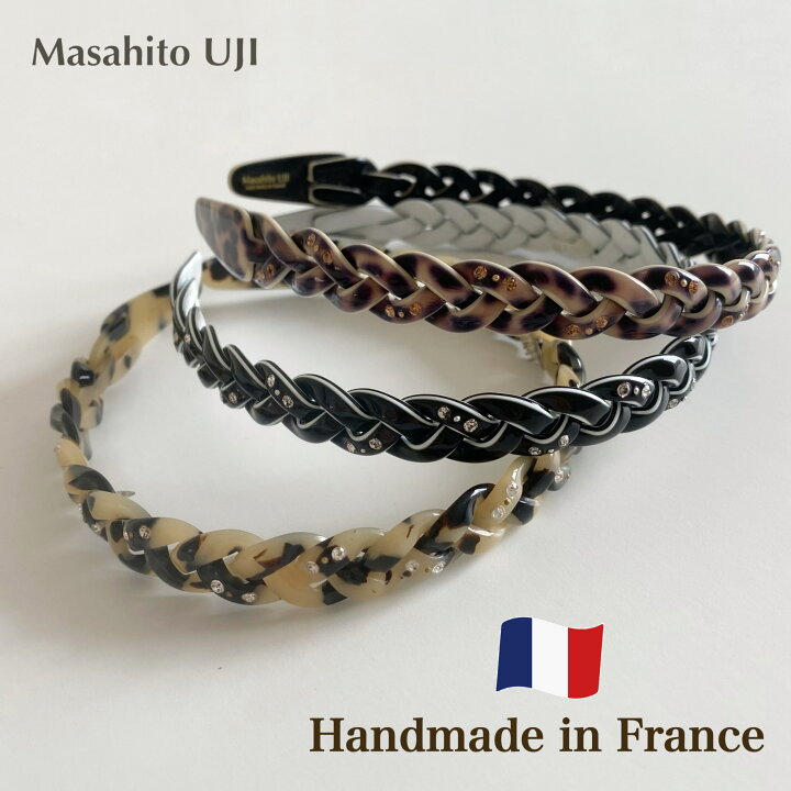 楽天市場】【Masahito UJI】カチューシャ ツイスト フランス製 一流 