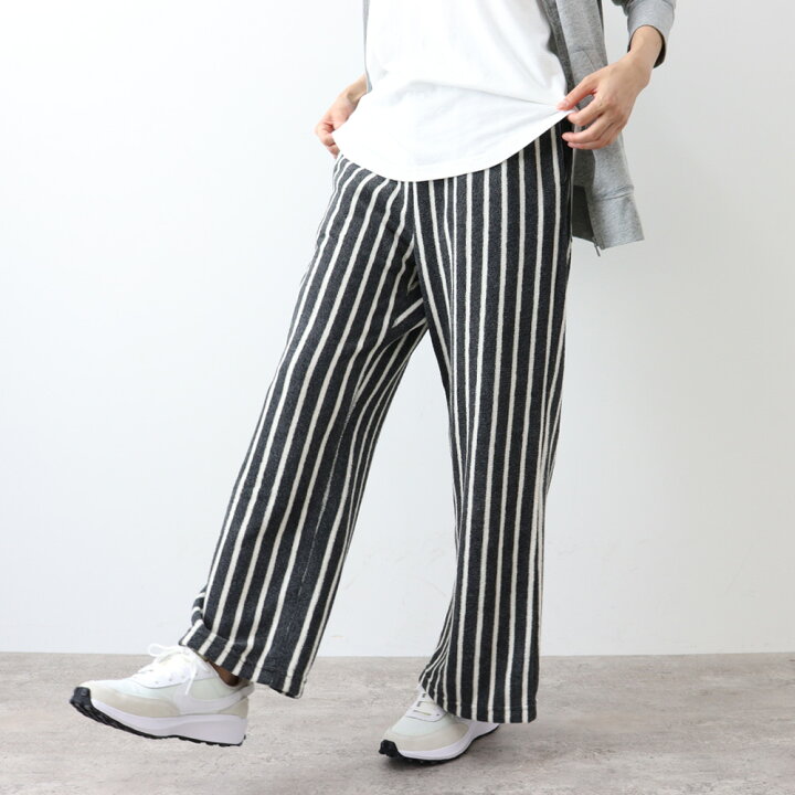 楽天市場】500円OFFクーポン】ストライプ パンツ ストレート 