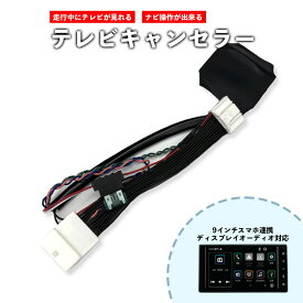 ライズ R1.11～用走行中テレビが見れるテレビキット A200A / A210A / A201A / A202A【 トヨタ 】 テレビキャンセラー 9インチ ディスプレイ オーディオ TVキット 純正 メーカーオプション