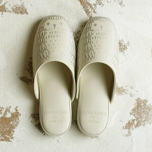rj[Xbp  [V[Y CLOAKROOMS PANTOUFLE OWL ӂ낤(IVORY:L)kG Vz Mtgv[g gC U[ {