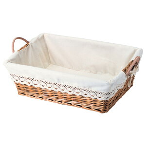 かご 籠 カゴ バスケット 店舗什器 小物入れ 小物収納ケース 収納ボックス 収納ケース おしゃれ かわいい 可愛い アジアン シンプル ナチュラル 編み 煮柳 角型 スクエア 軽い 軽量 大きめ 大