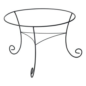 バスケットスタンド ワイヤースタンド トレースタンド 陳列用スタンド おしゃれ かわいい 可愛い シンプル 北欧 ワイヤー 丸型 ラウンド 大きめ 高い 高め キッチン 台所 リビング ダイニン