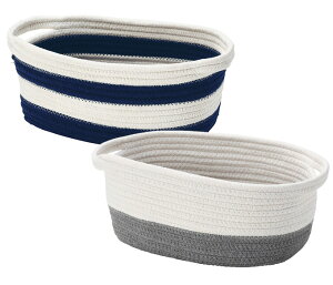 コットン やわらかバスケット バスケット かご 籠 カゴ 小物入れ 小物収納 タオル収納 タオル入れ 整理カゴ 収納バスケット ハンドルバスケット 店舗什器 衣類収納 コットンバスケット シン