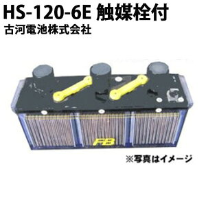 受注生産品 古河電池 古河電池 HS-120-6E 媒栓付 据置鉛蓄電池HS形 6V 120Ah おすすめ バッテリー 蓄電池 インバータ HS120-6E 据置鉛蓄電池 HS形 非常照明 操作 制御 計装用 発電機 エンジン始動用 更