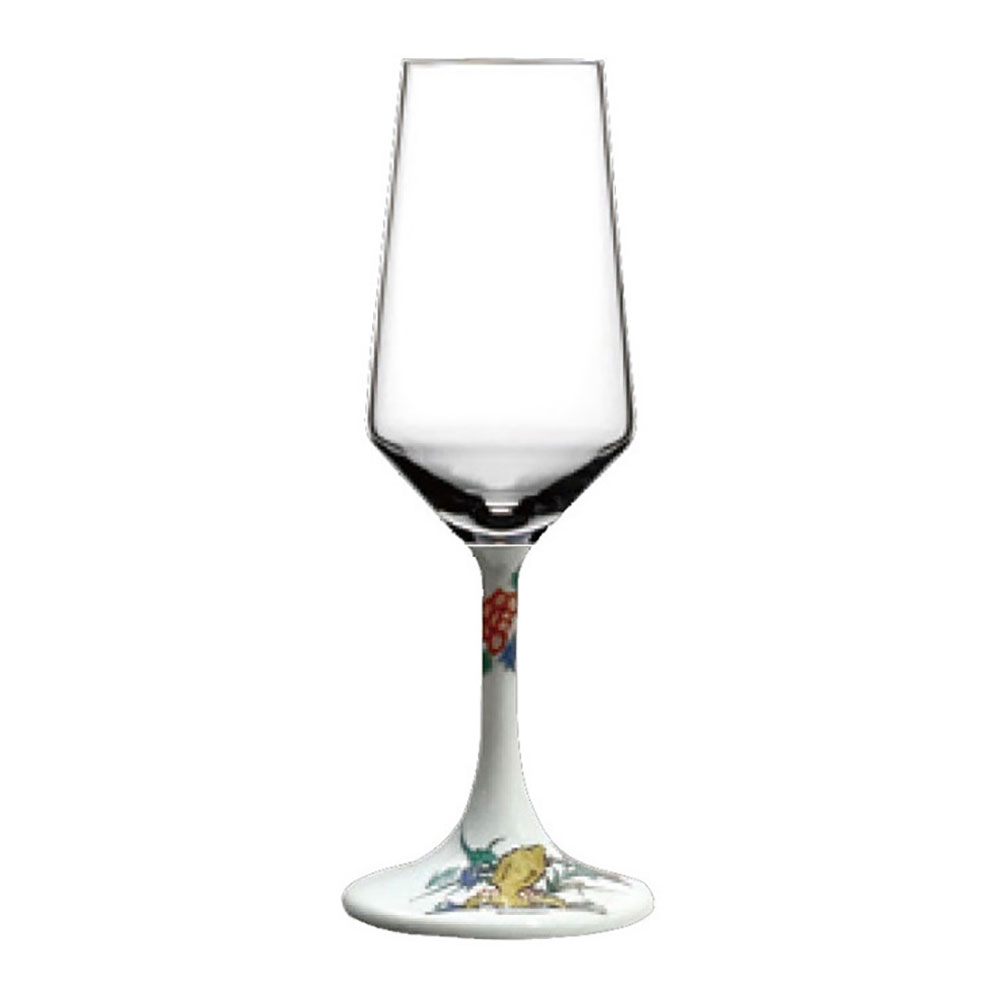 磁器とガラスの融合が美しいワイングラス ツヴィーゼル クリスタルガラス 有田焼グラス シャンパーニュ 錦岩牡丹 プレゼント ギフト 贈り物 贈答 熨斗 贈答品 ギフトラッピング オンラインショッピング その他 ラッピング プリズム のし 在庫あり