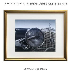A[gt[ Richard James Cadillac V16 `[h W[X G G Ǌ| Ǐ ʐ^ A[g|X^[  mN mg[ S[h 383×307mm CeA  t[t z 