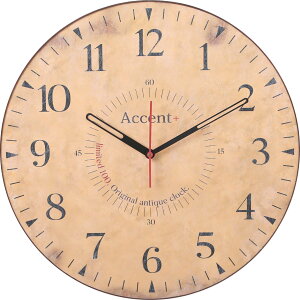 A+ (アクセントプラス) 限定数100の特別な時計。 ロマーナ 巨大時計 60cm 大きい 壁掛け時計 掛け時計 おしゃれ 見やすい オシャレ アンティーク調 壁掛時計 巨大 掛け時計 大型 大型時計 子供
