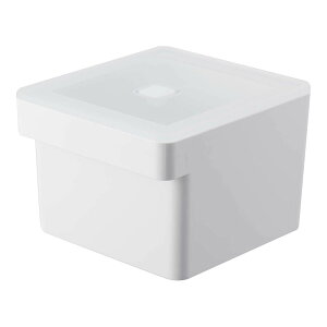 みそパックごと収納ハンドル付き密閉フードコンテナ タワー 保存容器 コンテナ 密閉容器 食品保存容器 食品保存 味噌ポット キャニスター 作り置き 冷凍 冷蔵 プラスチック 密閉 バルブ付