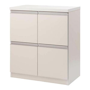 日本製 スタイリッシュデザイン スクエアキャビネット幅73扉タイプ キャビネット 収納棚 収納家具 キッチン収納 キッチンキャビネット収納キャビネット リビングキャビネット リビング収