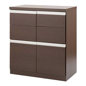 日本製 スタイリッシュデザイン スクエアキャビネット幅73引出しタイプ キャビネット 収納棚 収納家具 キッチン収納 キッチンキャビネット収納キャビネット リビングキャビネット リビン