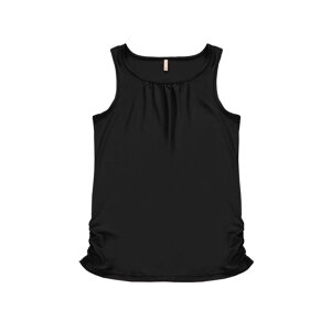 タンクトップ ロング丈 スポーツウェア ズンバウェア ピラティス ヨガ レディース 長め ダンス ジム 胸元 伸縮性 ルームウェア 吸汗速乾 UVカット