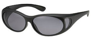 冒険王 偏光サングラス メガネの上から掛けれる オーバーグラス 偏光レンズ カバーグラス 偏光度99%以上 正規品 おしゃれ 紫外線 UVカット メガネケース付 釣り ドライブ スポーツ ゴルフ 花