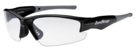 調光サングラス 色 濃さ 変わる UVカット 調光レンズ メガネケース付 ZPC-102調光クリア/グレー パールブラック/ブラック