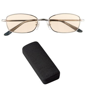白内障述語用 サングラス 保護メガネ 術後専用 男性用 メンズ サングラス おしゃれ 高級感 シンプル フルリム メタル 紫外線 UVカット 眩しさを抑える 高性能 薄い色 ライトカラー ブラウン