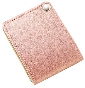 携帯用ルーペ 日本製 3倍 50x60mm おしゃれ 合皮ボディ ガラスレンズ 軽量 軽い コンパクト スライド収納 スリム 薄型 拡大鏡 虫眼鏡 虫めがね 天眼鏡 新聞 読書 辞書 老眼鏡いらずの虫メガネ