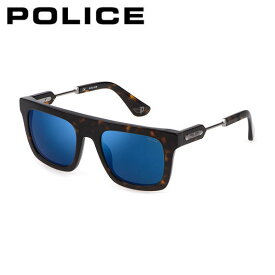 ポリス POLICE サングラス 正規品 ウエリントン型 ポリスサングラス メガネケース付 男性用 女性用 ハバナ/ブルーミラー