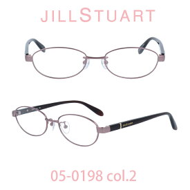 【国内正規品】ジルスチュアート メガネ Jill Stuart JIL-05-0198-2 ピンク/ブラウン フルリム オーバル レディース 人気ブランド UVカット キュート おしゃれ フェミニン