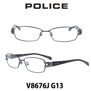 POLICE@|X Klt[ V-8676J-G13 VCj[uE/uE ɒBKl xtKl u[CgJbg ዾ `^