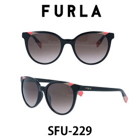 【クーポン利用で20%OFF】【国内正規品】フルラ サングラス レディース FURLA SFU-229-700 ブラウングラデーション/ブラック